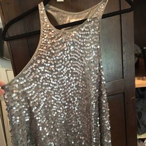 Free people sequence racer back top